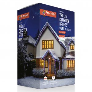 720 Cluster Lights Multi Colour with Timer