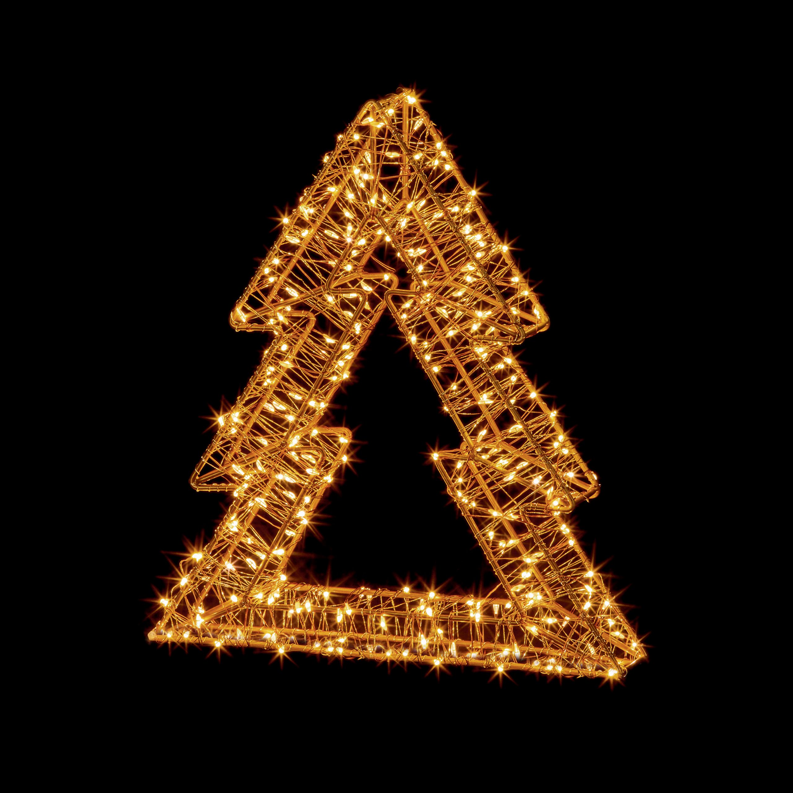 30CM Rose Gold Tree with Warm White LEDs