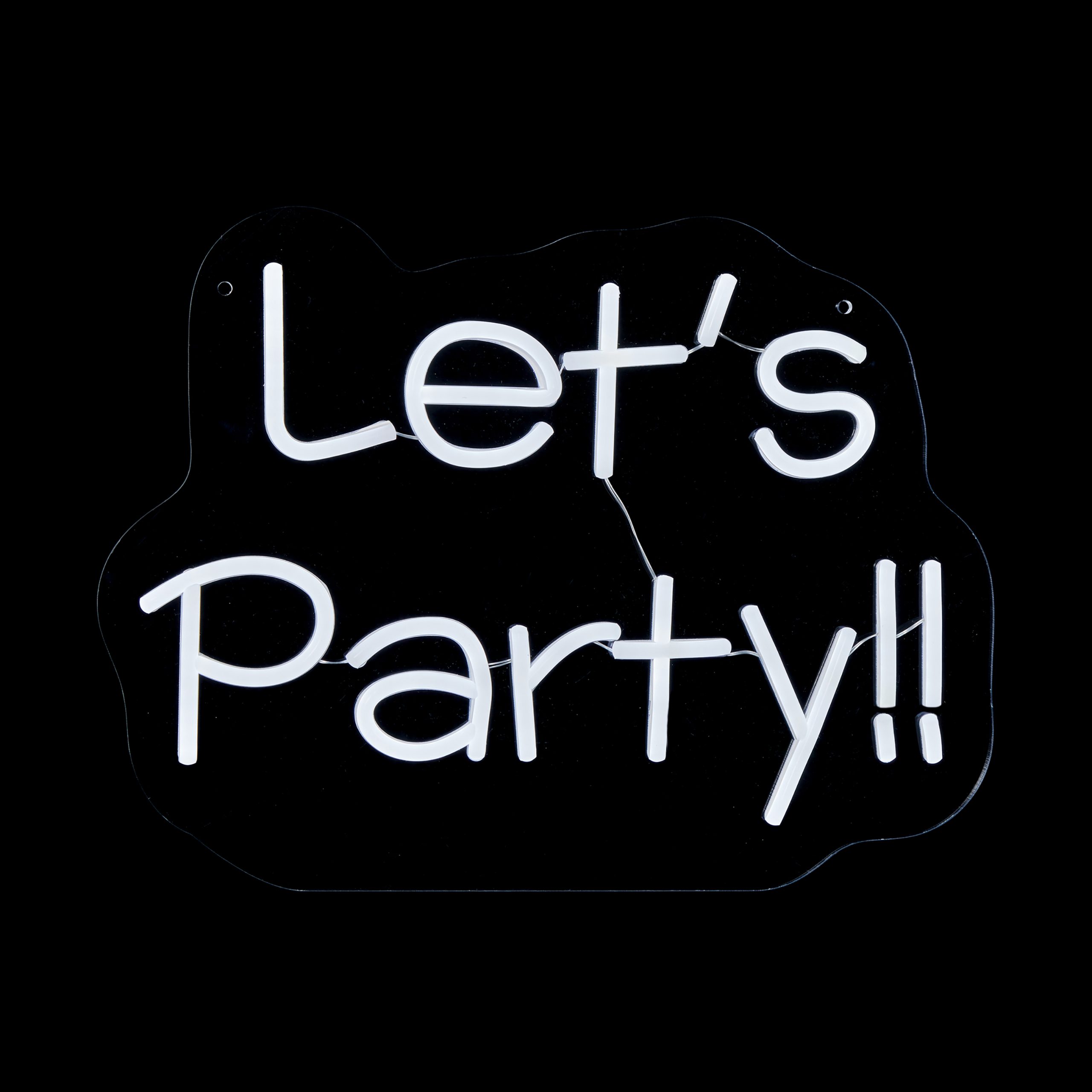 40cm Lets Party Neon Sign
