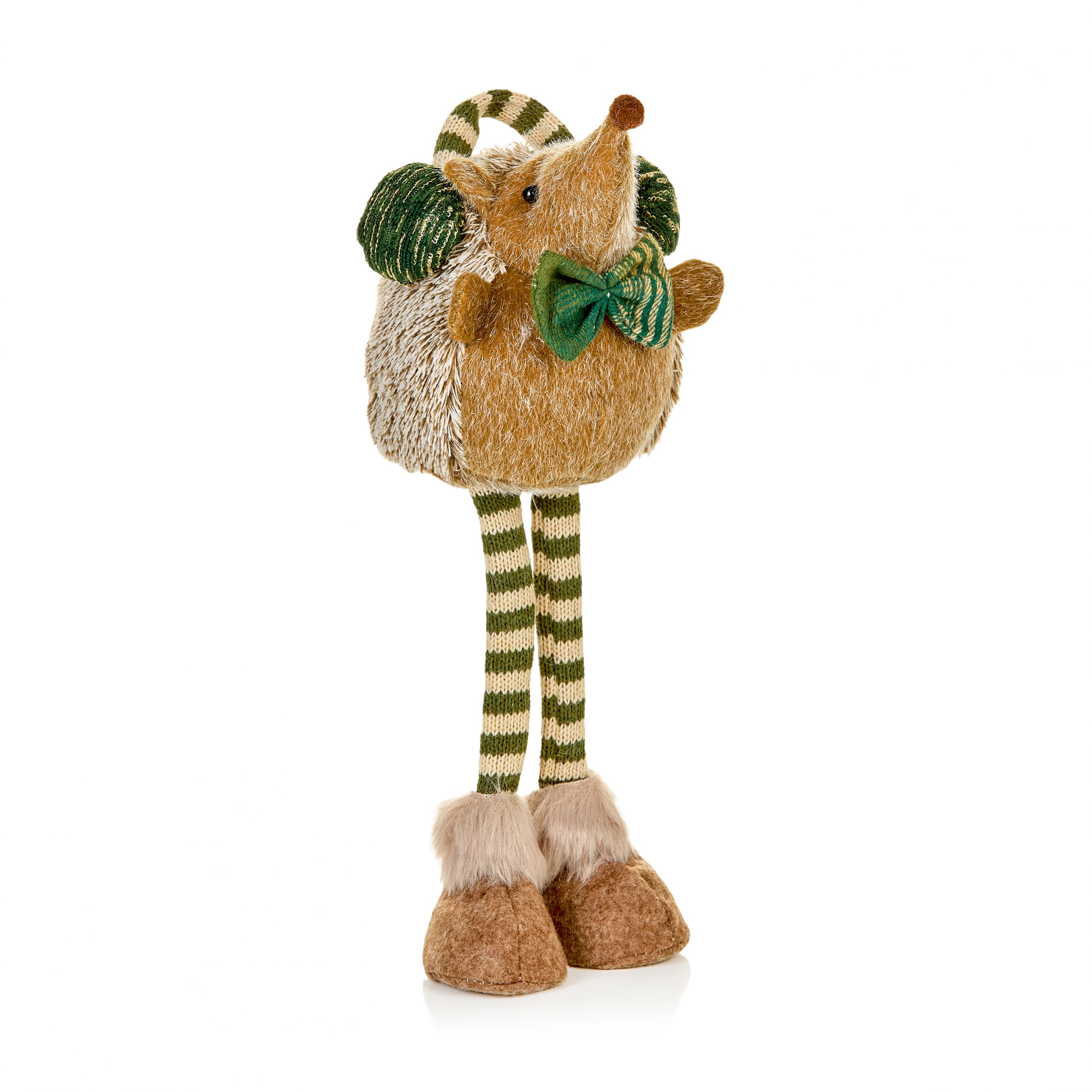 Standing Christmas Hedgehog 34cm