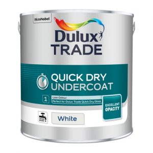 Dulux Trade White Undercoat Quick Dry 2.5 Litre