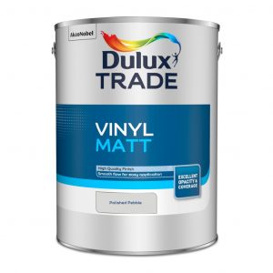 Dulux Trade Vinyl Matt Polished Pebble 5L