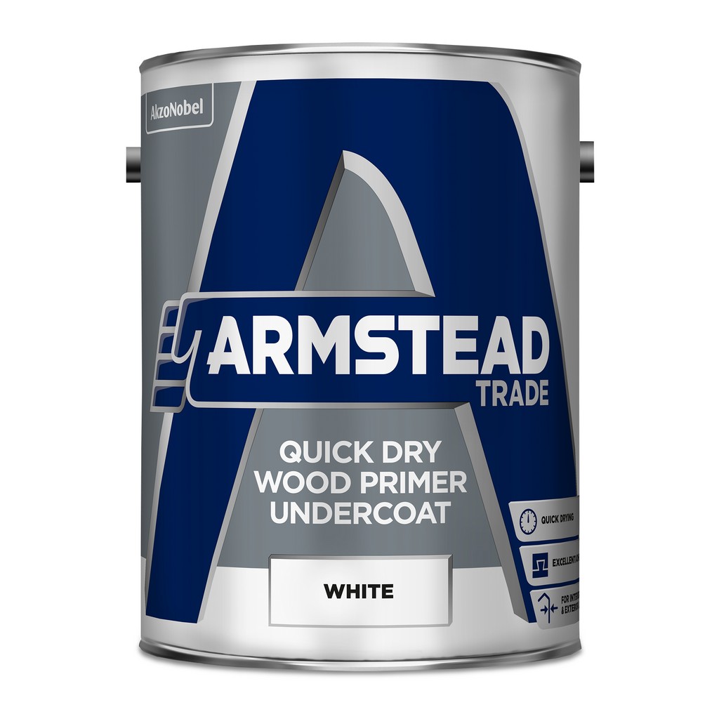 Armstead Trade Q/Dry Wood Primer Undercoat White 5L