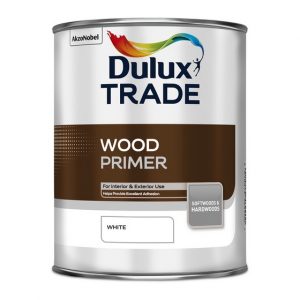 Dulux Trade Wood Primer White 1L