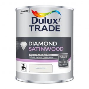 Dulux Trade Diamond Satinwood 1 Ltr PBW