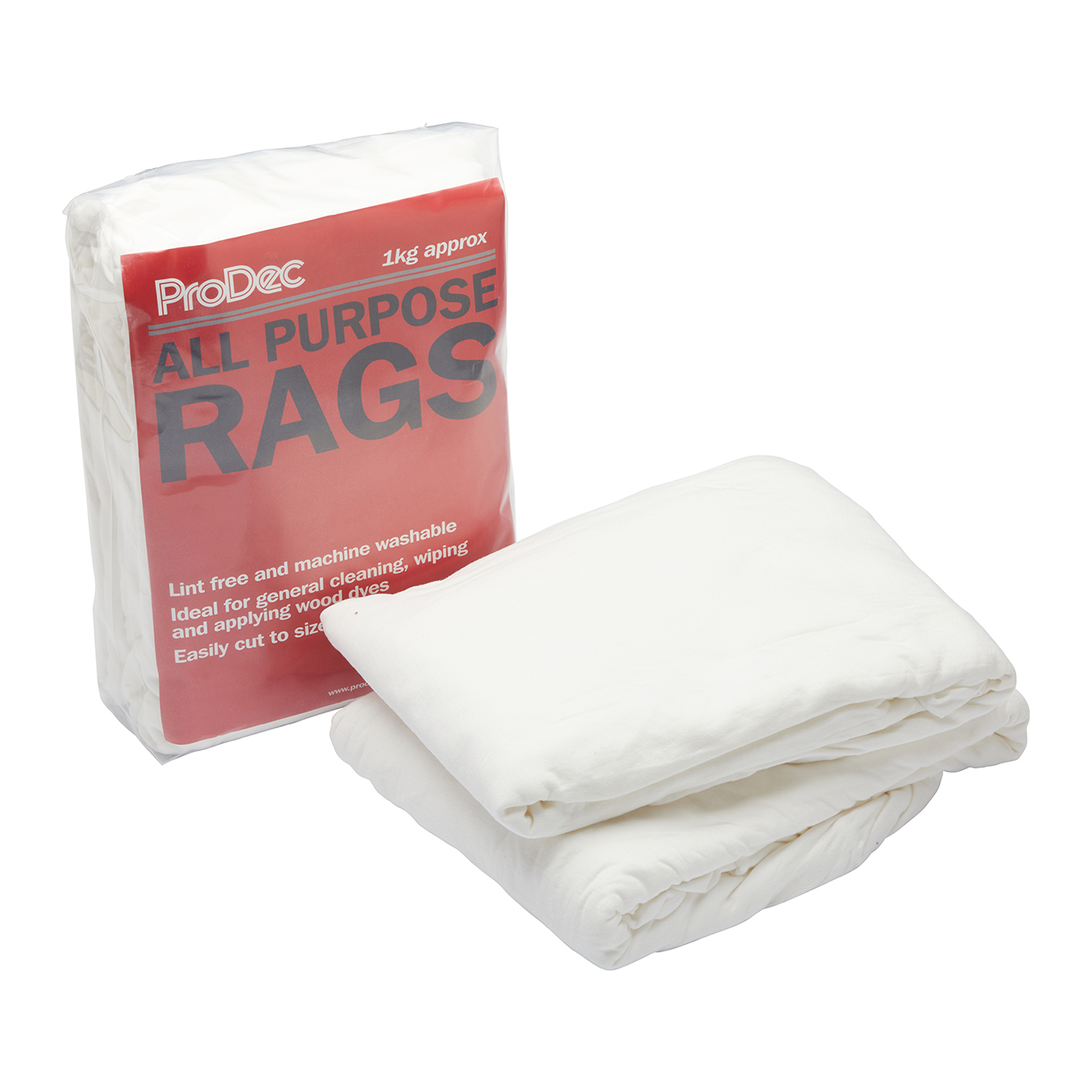 ProDec 1kg Pack All Purpose Rags