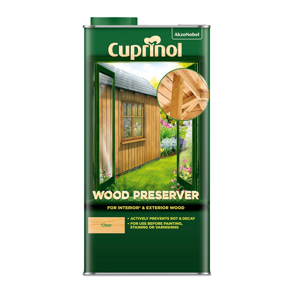 Cuprinol Wood Presrver Clear 5L
