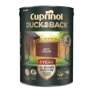 Cuprinol Ducksback Rich Cedar 5L
