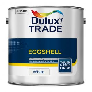 Dulux Trade Eggshell White 2.5L