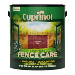 Less Mess Fence Care Autumn Red 6L