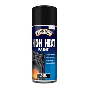 High Heat Paint Aerosol Black 400ml