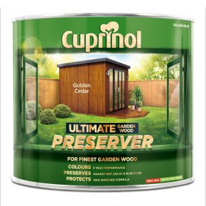 Cuprinol Garden Wood Preserver Golden Cedar 1L