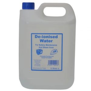 De-ionised Water 5 Litres