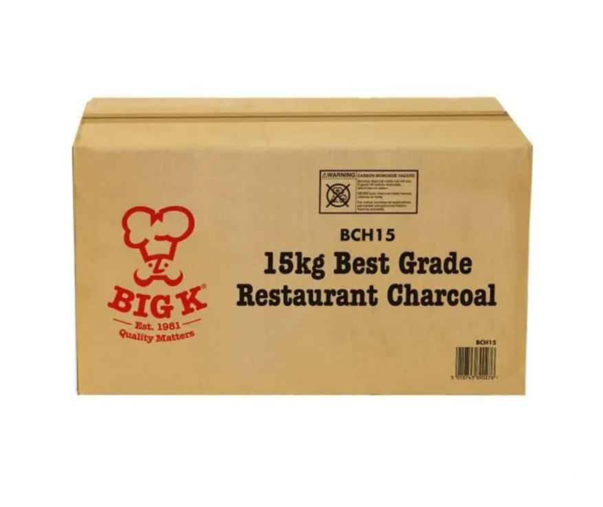 Restaurant Grade Boxed Charcoal Sticks 15Kg