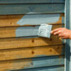 how to paint a fence